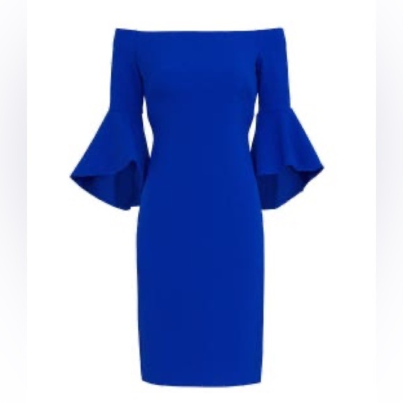 Chelsea28 Ruffle Off The Shoulder Dress Size 6 - Picture 4 of 15